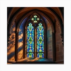 Stained Glass Window 3 Canvas Print