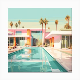 Aidyrose Palm Springs Vintage Architecture Mid Century Modern F Dfcf048f 0459 42db 8e61 Ad4f5eb234c2 1 045634 Canvas Print