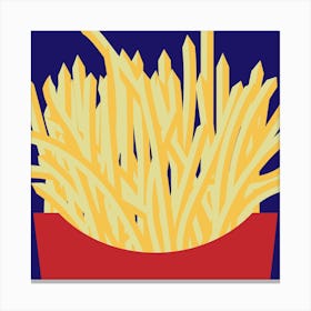 French Fries Potato Snacks Food Canvas Print