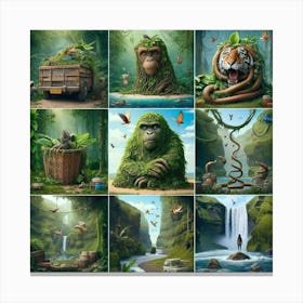 Jungle Canvas Print