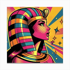 Pop Egyptian Nabila Gem Canvas Print