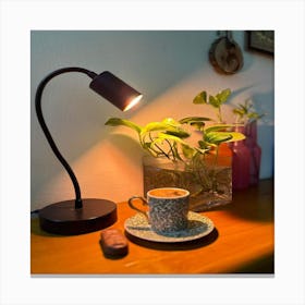 Table Lamp Canvas Print