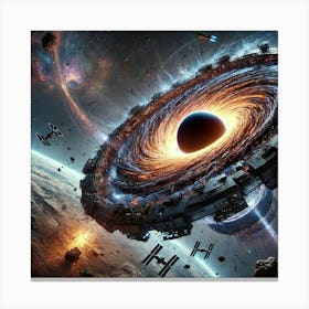 Singularity Rift Generator Canvas Print