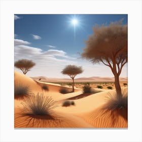 Sahara Desert 176 Canvas Print