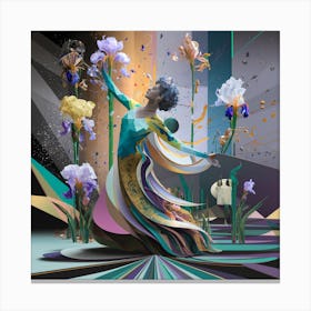 Irises Canvas Print