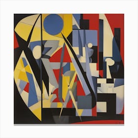 Abstract Figure Canvas Print