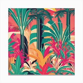 Tropical Jungle 3 Canvas Print
