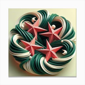 Christmas Wreath Canvas Print