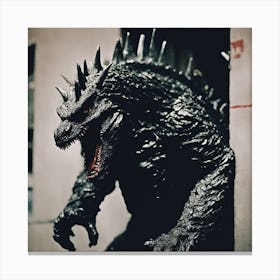 Godzilla 4 Canvas Print