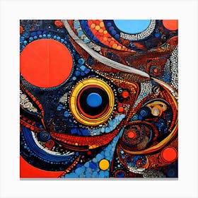 Abstract And Intricate A Captivating Design With An Interplay Of Shapes Forms And Textures That I 128781276 (3) 1 Canvas Print