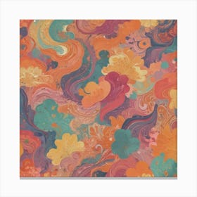 Abstract Swirls 13 Canvas Print