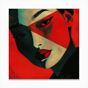 Asian Woman Canvas Print