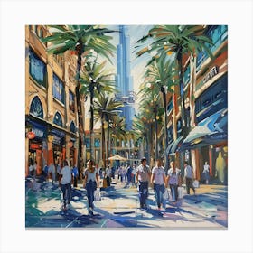 Burj Khalifa 3 Canvas Print