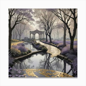 palladian pathway Canvas Print