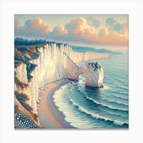 White Cliffs 1 Canvas Print