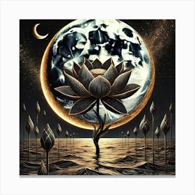 Lotus Flower 164 Canvas Print