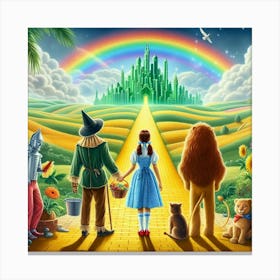 Wizard Of Oz 7 Canvas Print