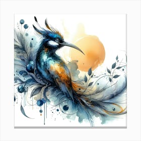 Creative Wild Animal Representation 36 Canvas Print