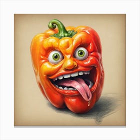 Sassy Pepper Canvas Print