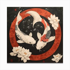 Koi Fish 9 Canvas Print