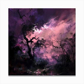 Dark Forest 2 Canvas Print
