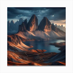 Landscape - Landscape Stock Videos & Royalty-Free Footage Canvas Print