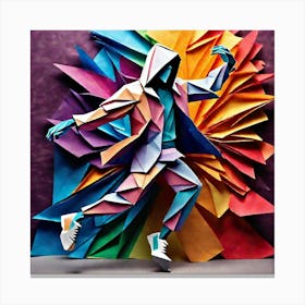 Origami Art 14 Canvas Print