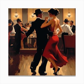 A Collection Of Jack Vettriano Image 2 Canvas Print