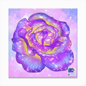 Purple Rose Canvas Print