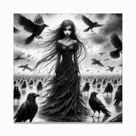 Ravens Canvas Print