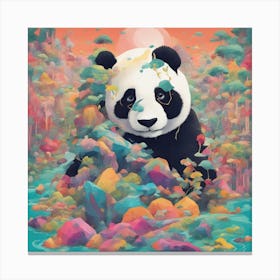 Panda Bear 8 Canvas Print