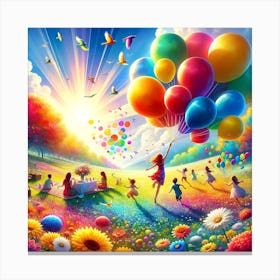 Joy Unbound Canvas Print