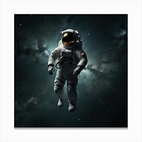 Astronaut In Space 1 Canvas Print