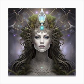Ethereal Goddess 1 Canvas Print
