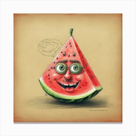 Watermelon 30 Canvas Print