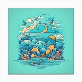 Island Of Dreams Canvas Print