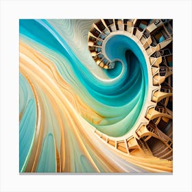 Spiral Spiral Spiral Canvas Print