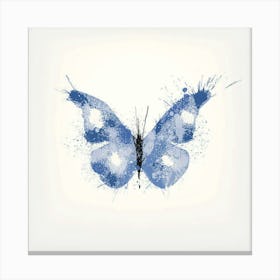 Blue Butterfly Canvas Print