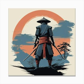 Samurai Warrior 1 Canvas Print