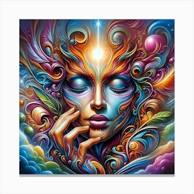 Psychedelic Art 17 Canvas Print