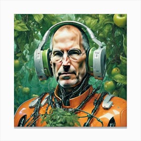 Apple Steve 1 Canvas Print