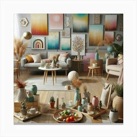 Living Room Canvas Print