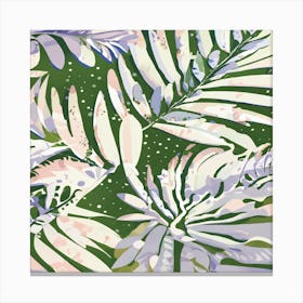 Tropical Leaves 3 Canvas Print