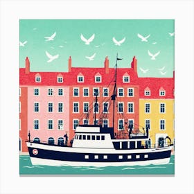 Swedish City 7 Canvas Print