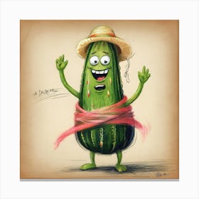 Pickle 21 Canvas Print