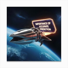 Importance Of Satellite Prediction Canvas Print