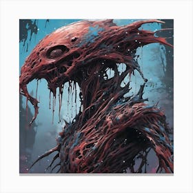 Alien Creature Canvas Print