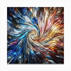 Abstract Abstract Painting Canvas Print