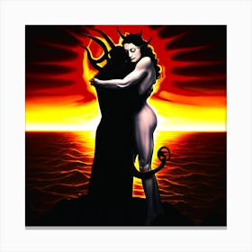 The Embrace Canvas Print