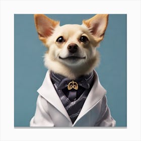Doctor Dog Canvas Print